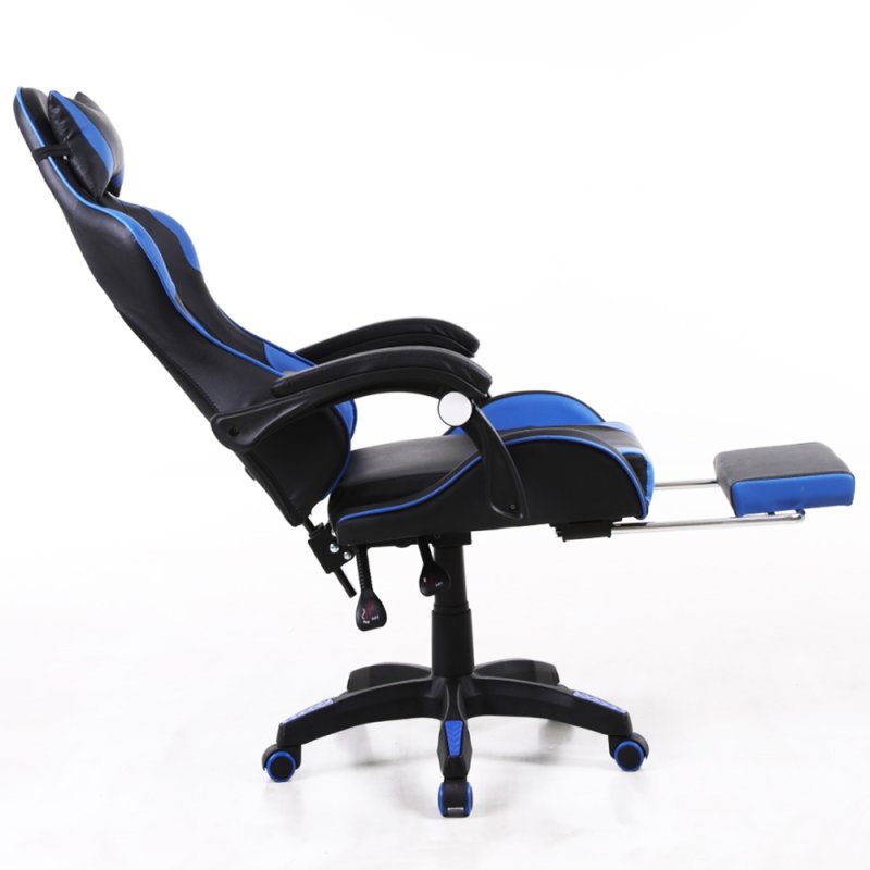 SDH162Blue Fotel komputerowy gamingowy Niebieski