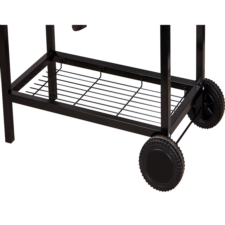 Grill węglowy ogrodowy z kółkami i pokrywą XXL