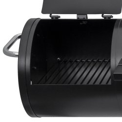 Grill węglowy ogrodowy z pokrywą z wędzarnią + Mata teflonowa