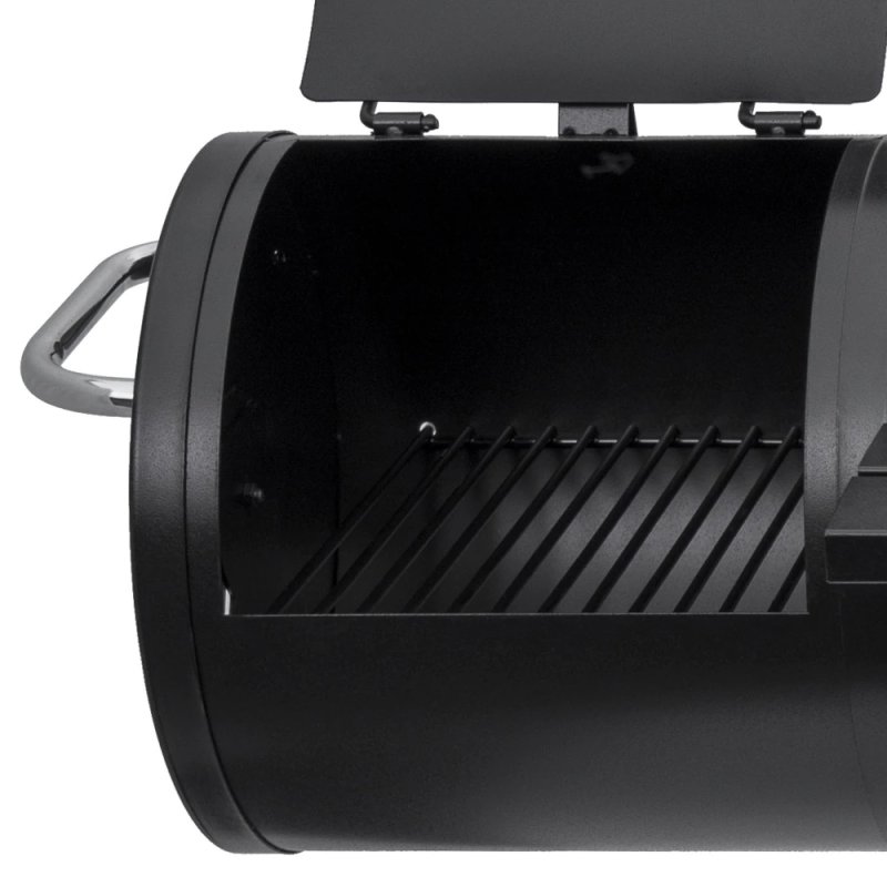 Grill węglowy ogrodowy z pokrywą z wędzarnią + Mata teflonowa