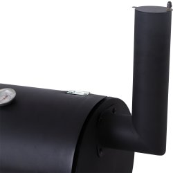 Grill węglowy ogrodowy z pokrywą z wędzarnią + Mata teflonowa