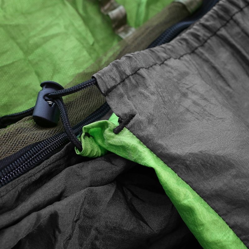 SDH115 Hamak dwuosobowy z moskitierą zielony