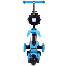 SDH175 Hulajnoga biedronka trójkołowa Niebieska