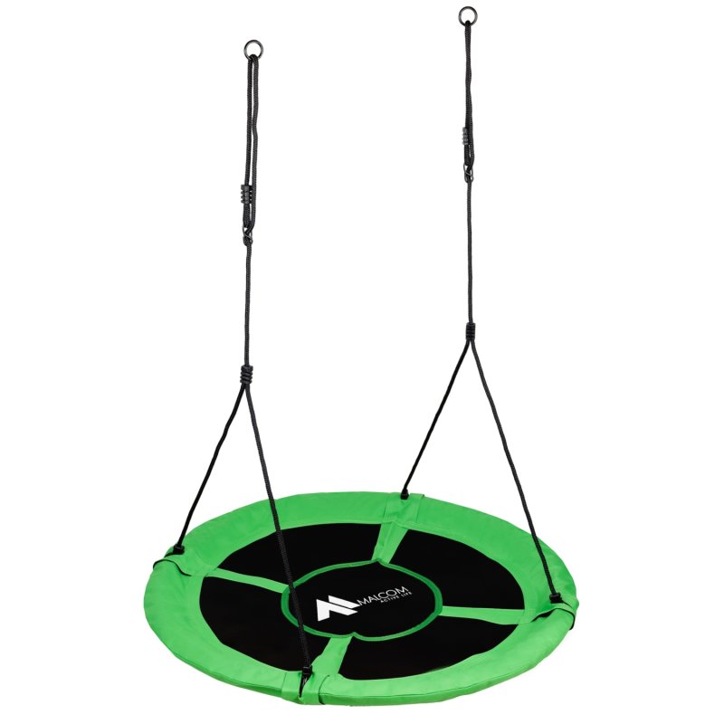 SDH122 Huśtawka bocianie gniazdo 110cm Zielona