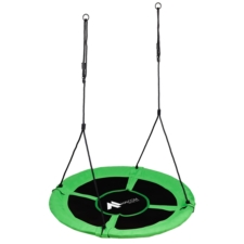 Huśtawka ogrodowa bocianie gniazdo Zielona 110cm