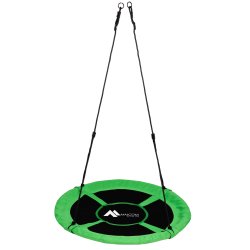 SDH122 Huśtawka bocianie gniazdo 110cm Zielona