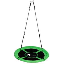 Huśtawka ogrodowa bocianie gniazdo Zielona 110cm