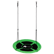 Huśtawka ogrodowa bocianie gniazdo Zielona 110cm