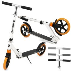 SDH160White Hulajnoga duża składana Biała