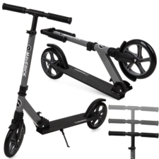 Hulajnoga składana z amortyzatorem Szara