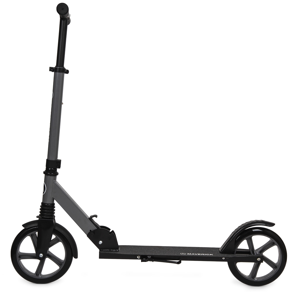 Hulajnoga składana z amortyzatorem Szara