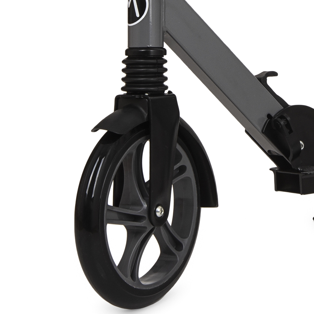 Hulajnoga składana z amortyzatorem Szara