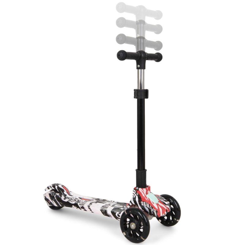 Hulajnoga trójkołowa balansowa LED