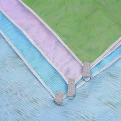 Koc mata plażowa Sand Free 200x200cm Niebieska