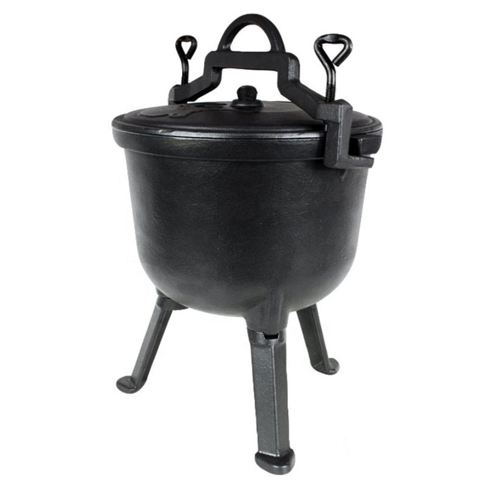 Kociołek żeliwny, garnek myśliwski, węgierski 8L