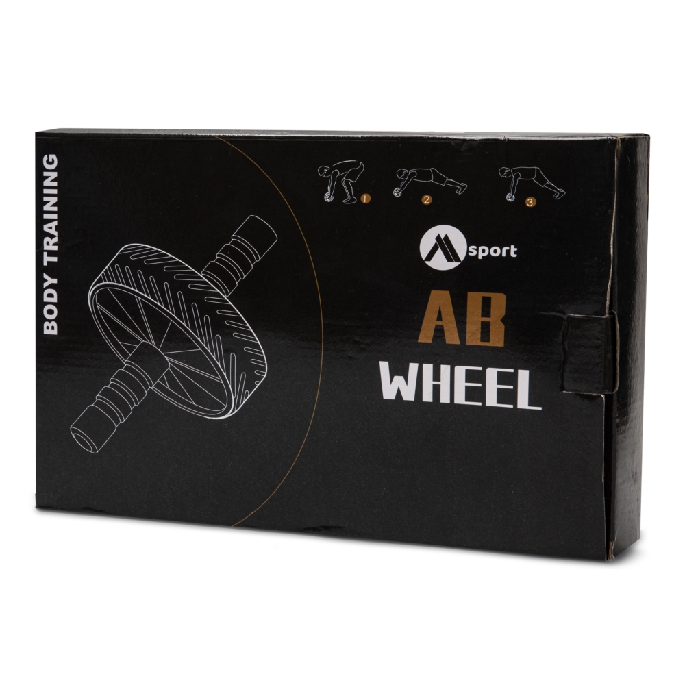 Kółko do ćwiczeń mięśni brzucha AB wheel roller