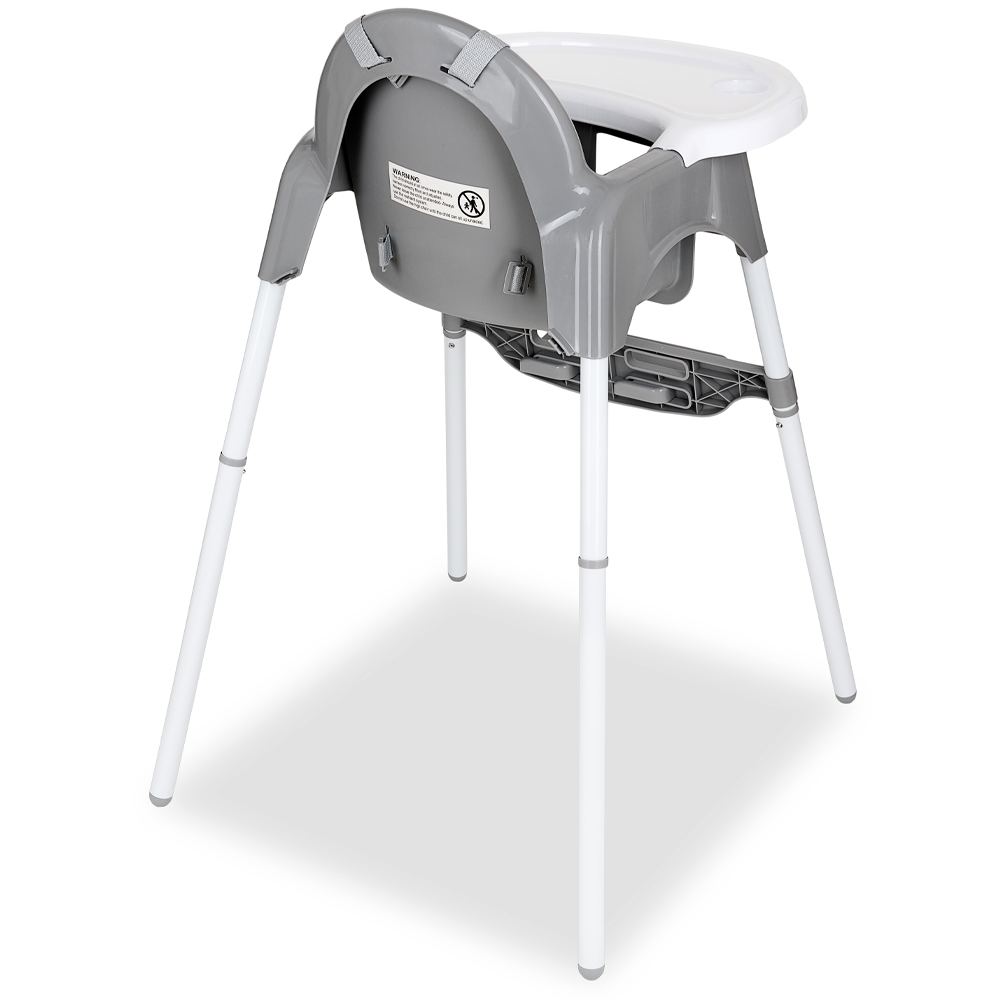 Krzesełko do karmienia Ciemny Szary