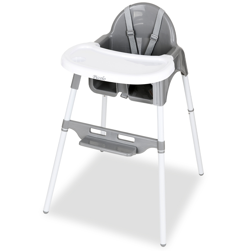 Krzesełko do karmienia Ciemny Szary