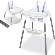 Krzesłko do karmienia Jasny Szary