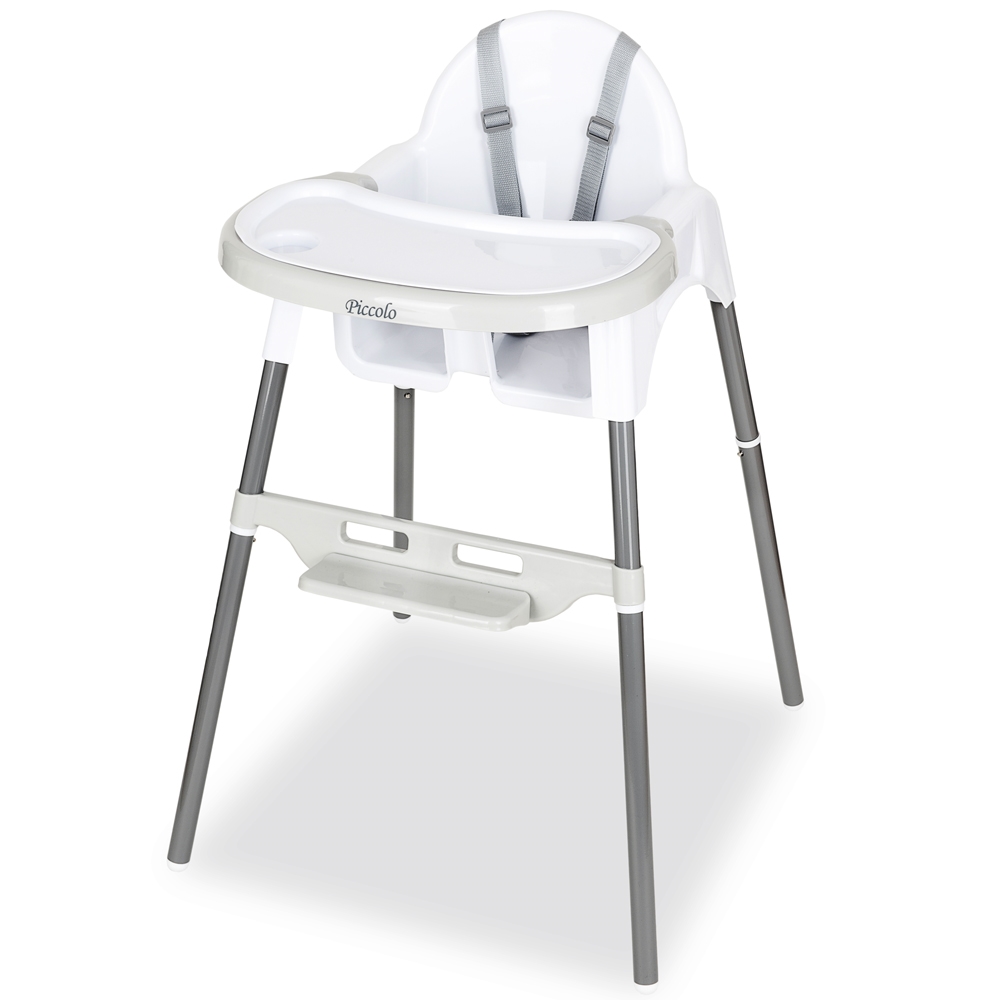 Krzesłko do karmienia Jasny Szary