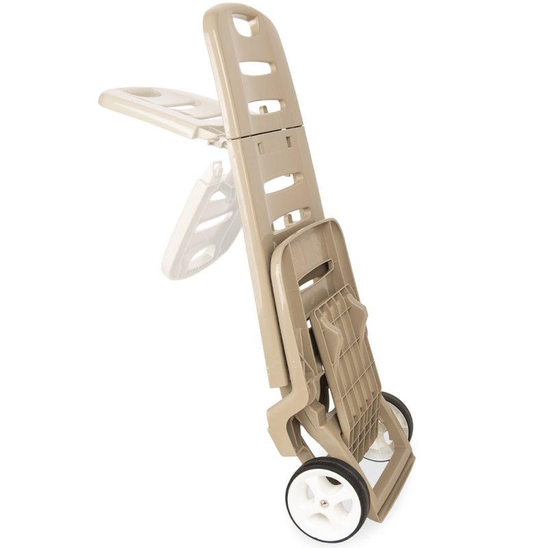 Krzesło plażowe z funkcją wózka