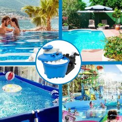 Kule filtracyjne do pompy piaskowej do basenu 750g