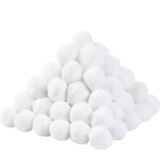 Kulki filtracyjne do basenu do pompy piaskowej 750g + Siatka