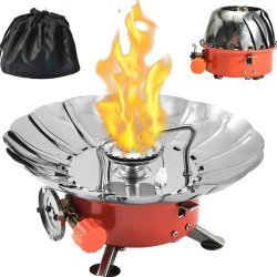 Kuchenka turystyczna gazowa z kołnierzem