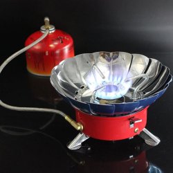 Kuchenka turystyczna gazowa z kołnierzem