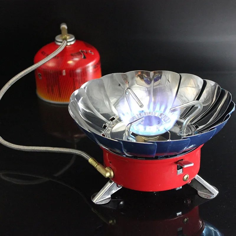 Kuchenka turystyczna gazowa z kołnierzem