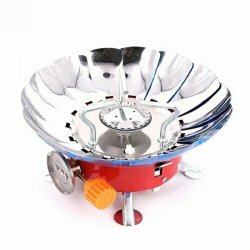 Kuchenka turystyczna gazowa z kołnierzem