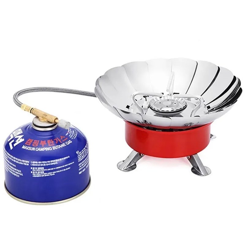 Kuchenka turystyczna gazowa z kołnierzem