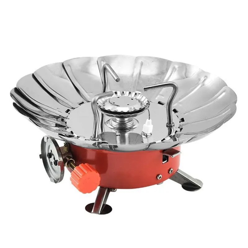 Kuchenka turystyczna gazowa z kołnierzem