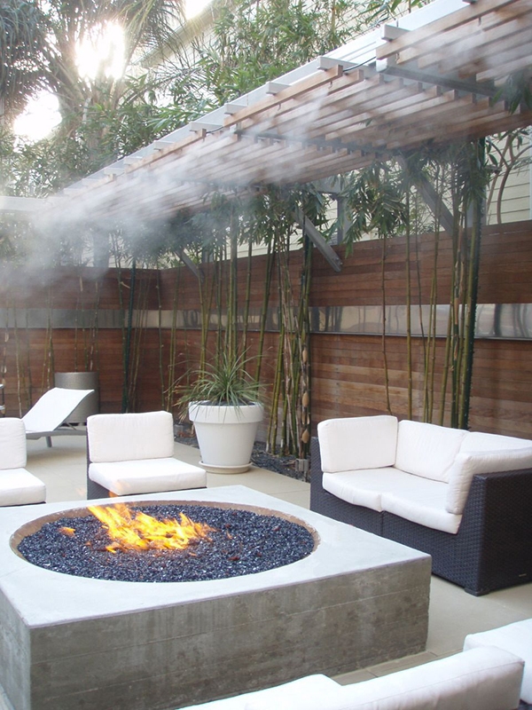 Kurtyna wodna ogrodowa zraszacz 10m + 10 dysz