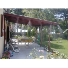 Kurtyna wodna ogrodowa zraszacz 10m + 10 dysz