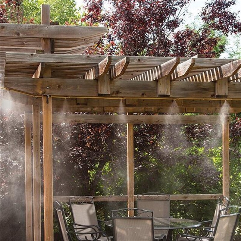 Kurtyna wodna ogrodowa zraszacz 20m + 20 dysz