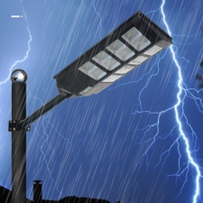 Lampa solarna naścienna LED 600W 69x34cm