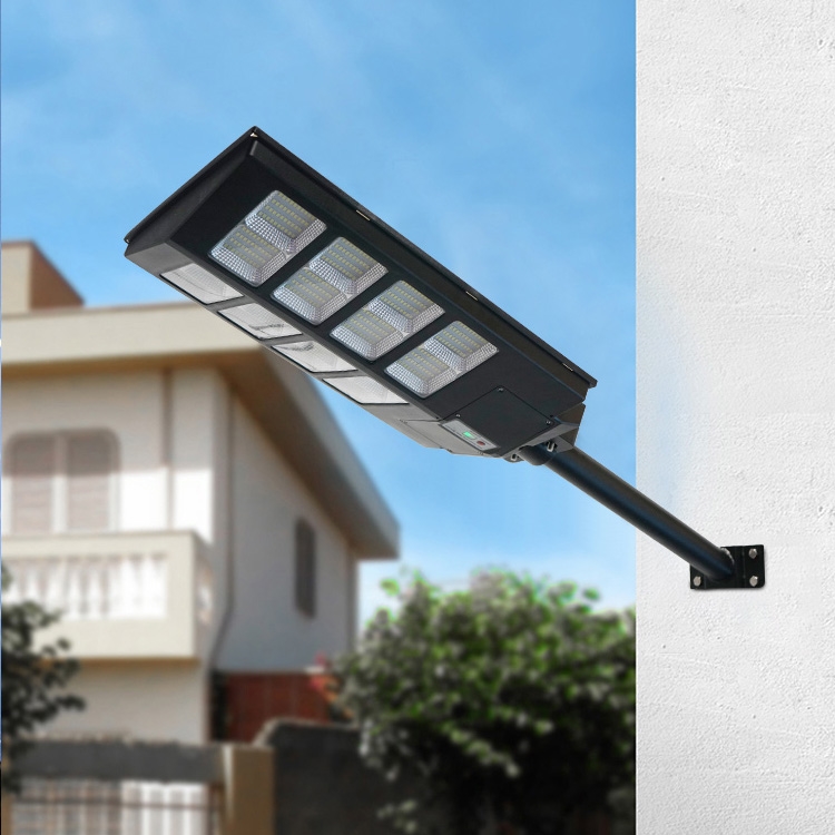 Lampa solarna naścienna LED 600W 69x34cm