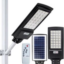 Lampa solarna zewnętrzna LED z czujnikiem zmierzchu  700W + Pilot