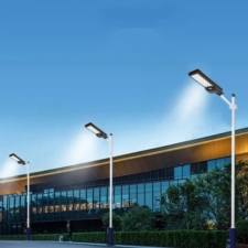 Lampa solarna zewnętrzna LED z czujnikiem zmierzchu  700W + Pilot