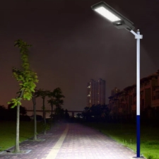 Lampa solarna zewnętrzna LED z czujnikiem zmierzchu  700W + Pilot