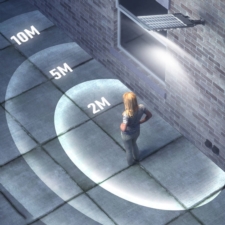 Lampa solarna zewnętrzna LED z czujnikiem zmierzchu  700W + Pilot