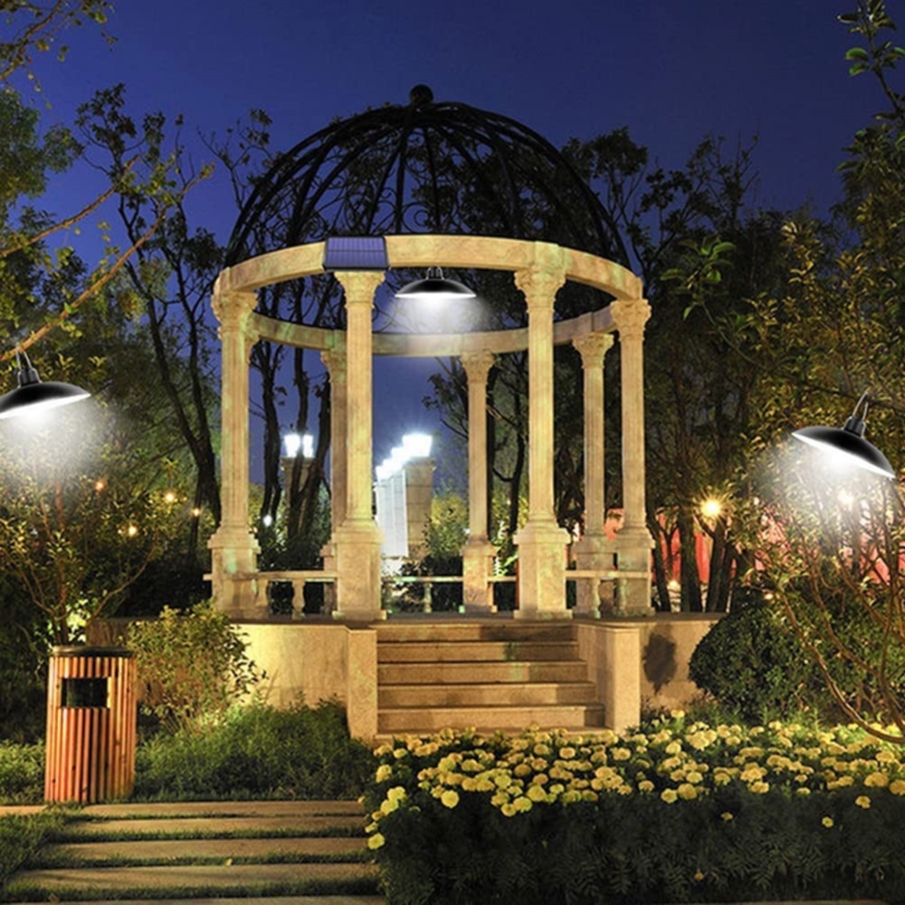 Lampa solarna wisząca żyrandol 30LED + Pilot