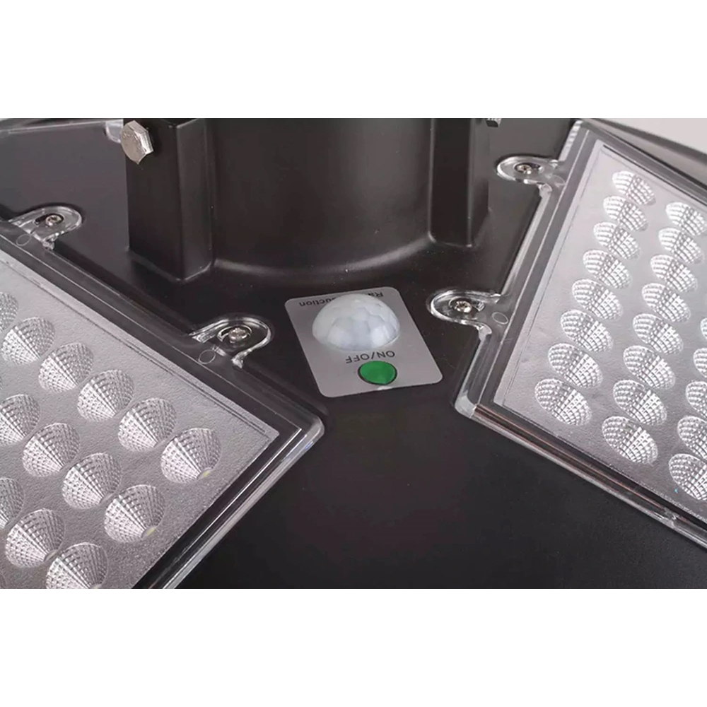 Lampa solarna, latarnia ogrodowa LED z czujnikiem ruchu 200W + Pilot