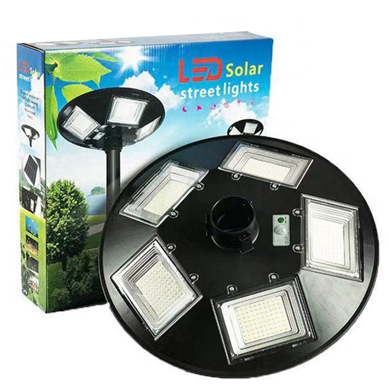 Lampa solarna, latarnia ogrodowa LED z czujnikiem ruchu 500W + Pilot