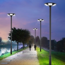 Lampa solarna, latarnia ogrodowa LED z czujnikiem ruchu 300W + Pilot