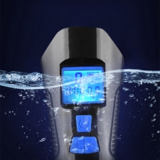 Lampka rowerowa LED z licznikiem Przód + Tył USB