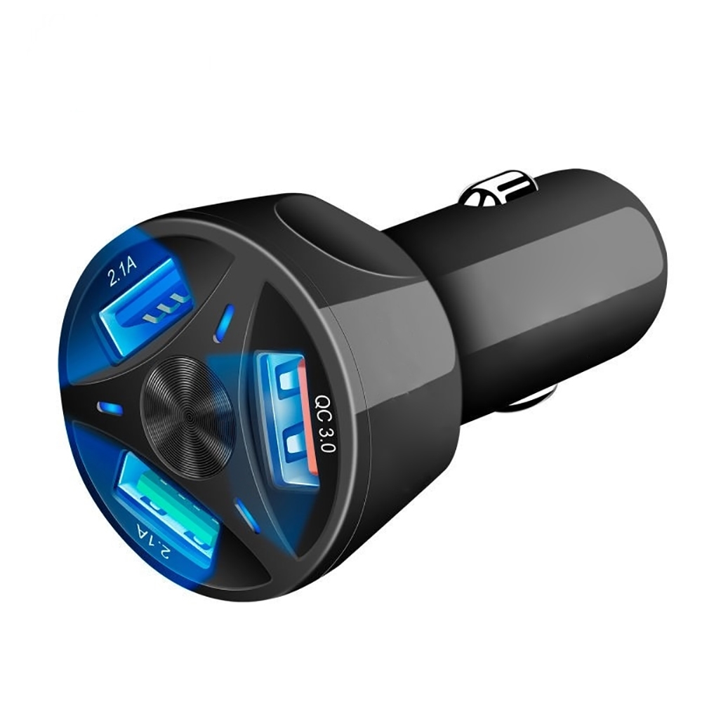 Ładowarka samochodowa do telefonu 3x USB QuickCharge 3.0