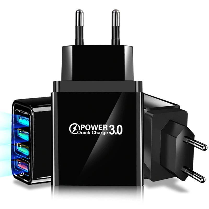 Ładowarka sieciona USB 4x USB 3.1A QuickCharge