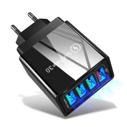 Ładowarka sieciona USB 4x USB 3.1A QuickCharge